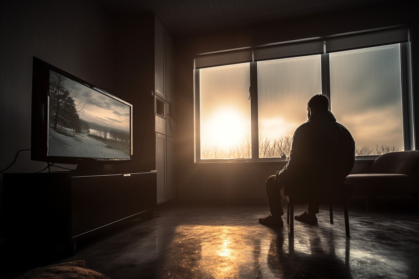 picture of someone who has depression getting chills and then opening up some hope